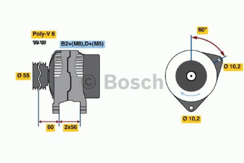 BOSCH Alternator