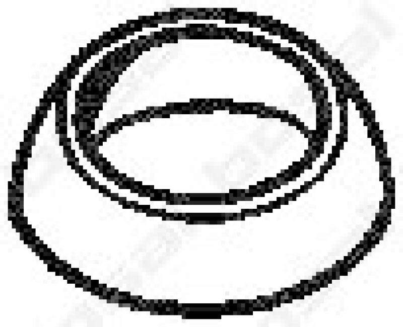 BOSAL Gasket, exhaust pipe