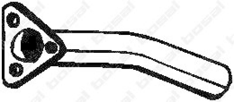 BOSAL Exhaust Pipe