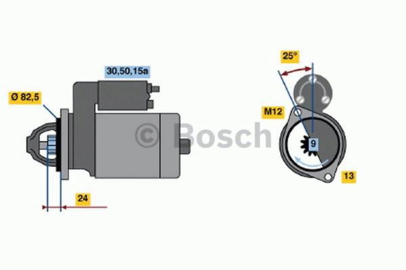 BOSCH Starter 0 986 010 110
