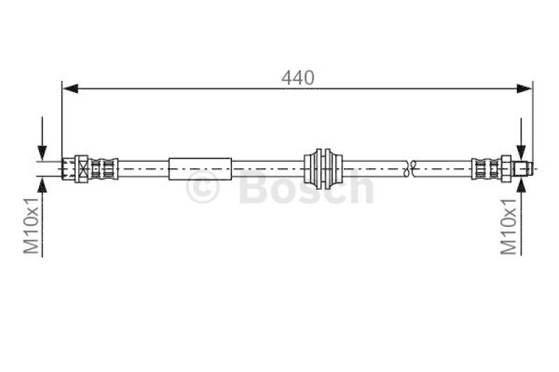 BOSCH Bremsschlauch