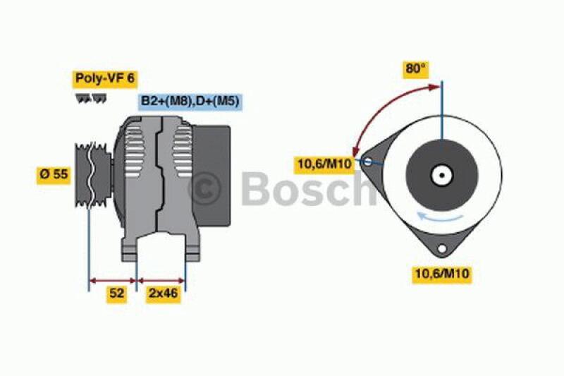BOSCH Alternator