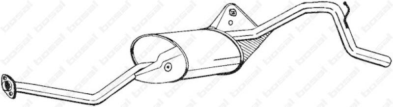 BOSAL Endschalldämpfer
