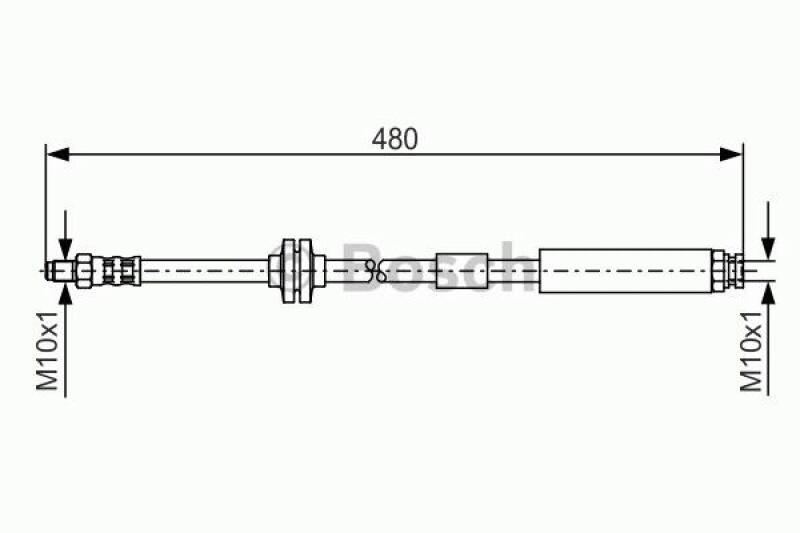 BOSCH Bremsschlauch