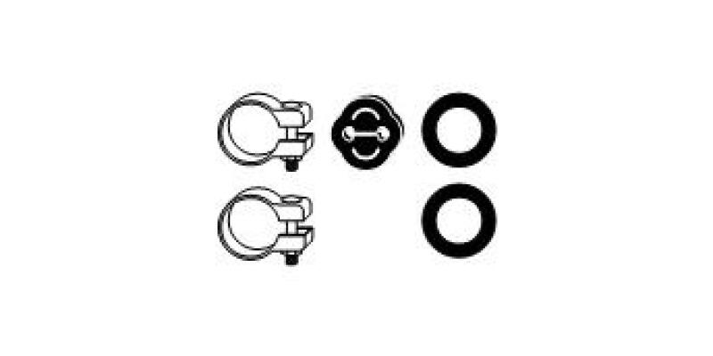 HJS Mounting Kit, exhaust system