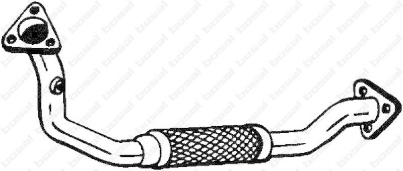 BOSAL Abgasrohr 823-943