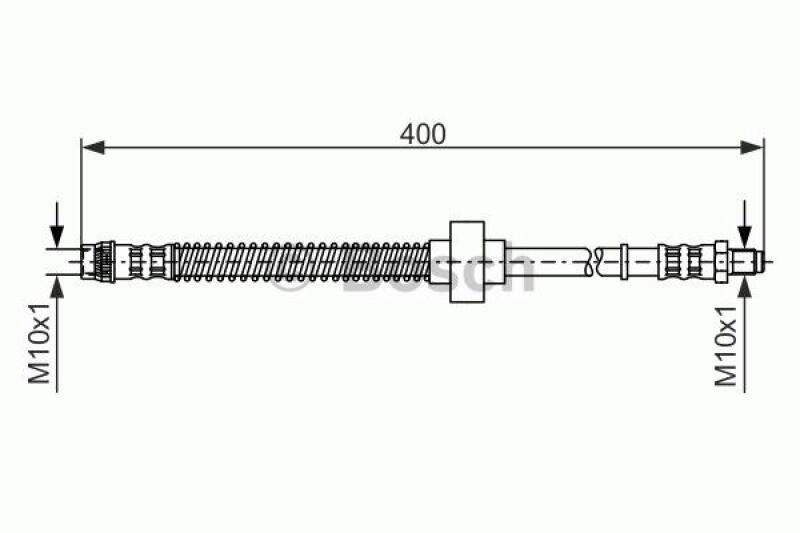 BOSCH Bremsschlauch 1 987 476 844