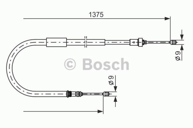 BOSCH Seilzug, Feststellbremse