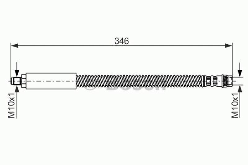 BOSCH Bremsschlauch 1 987 476 859