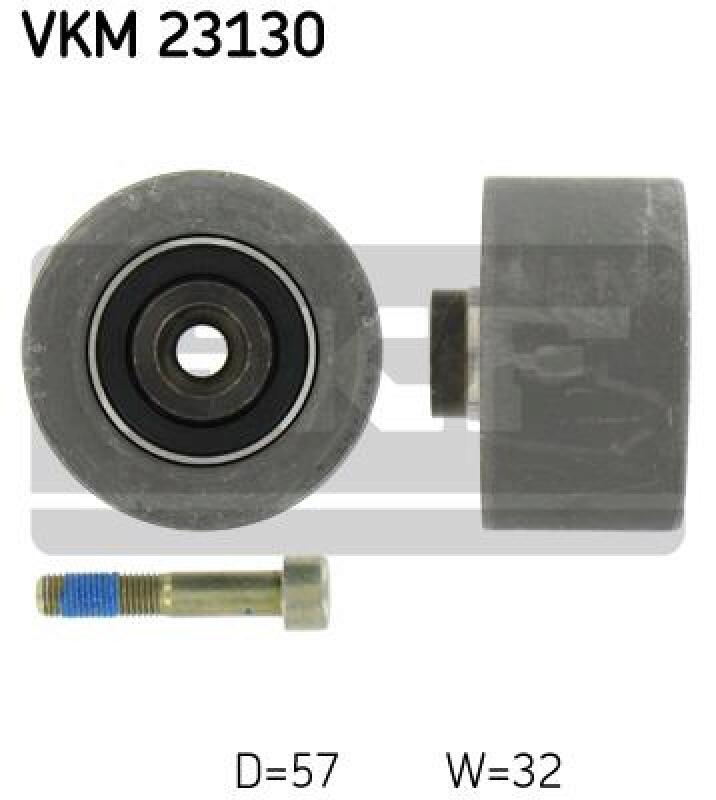 SKF Umlenk-/Führungsrolle, Zahnriemen