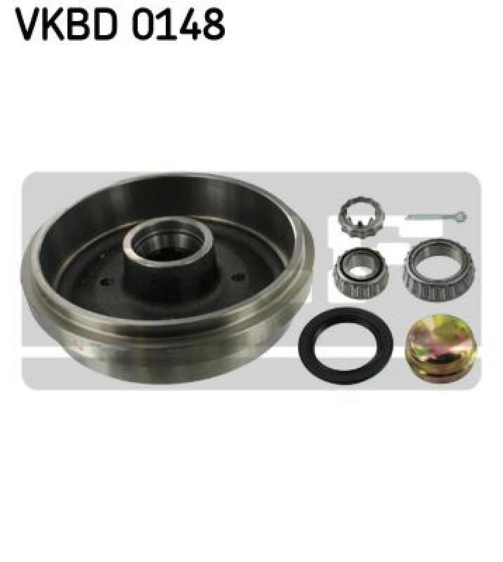 2x SKF Bremstrommel