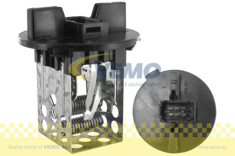 VEMO Regulator, passenger compartment fan Q+, original equipment manufacturer quality