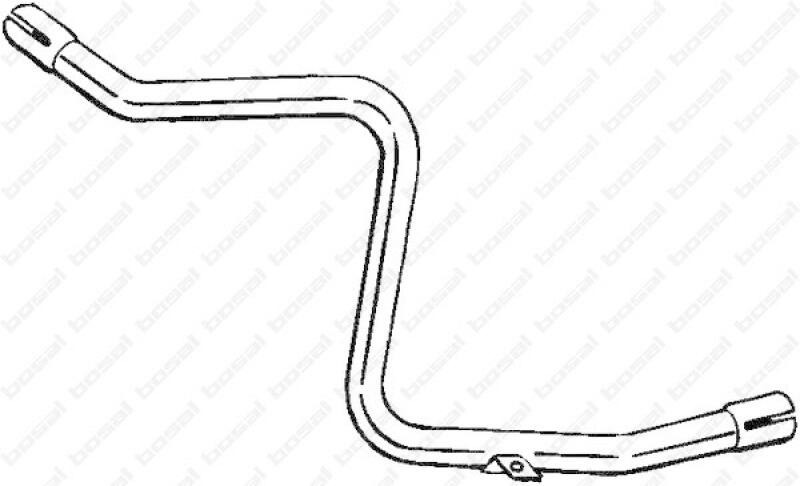 BOSAL Abgasrohr 834-925