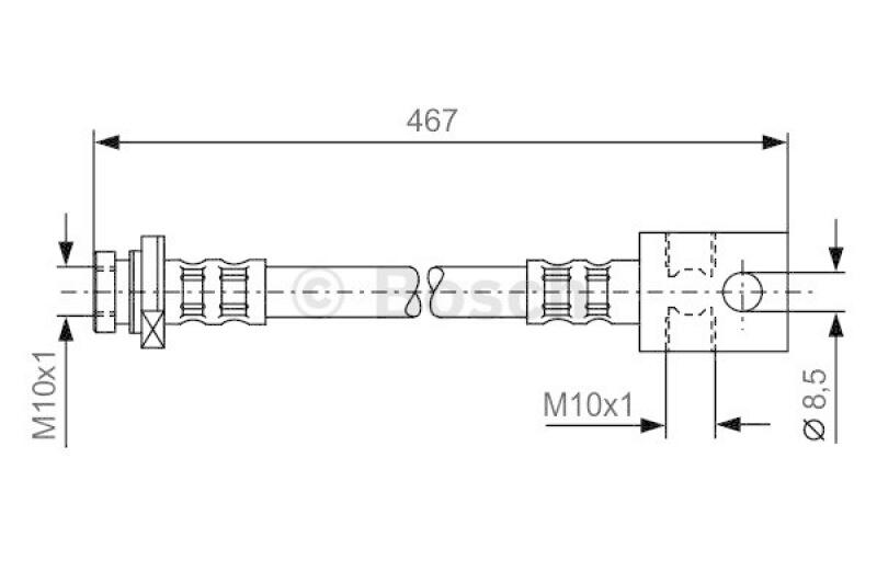 BOSCH Bremsschlauch