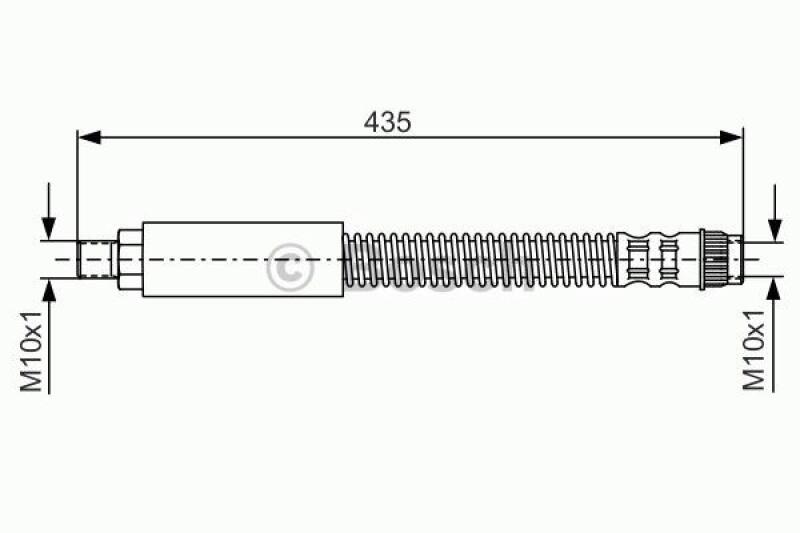 BOSCH Bremsschlauch