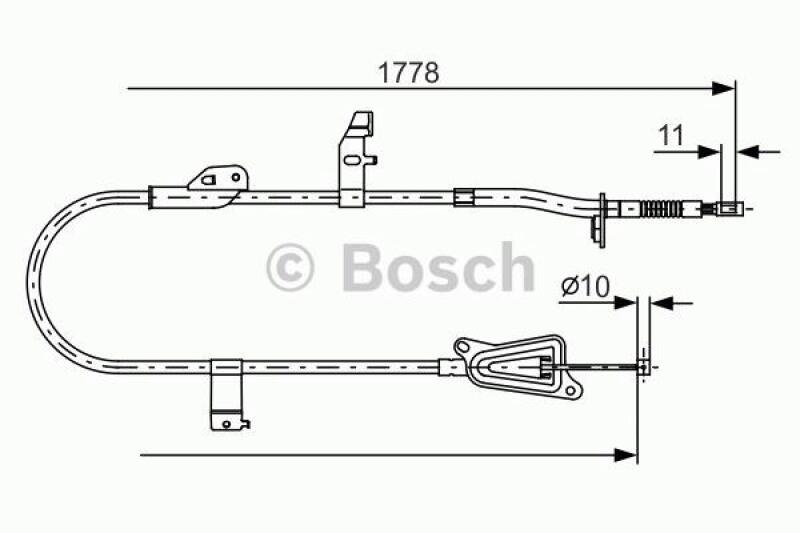 BOSCH Cable Pull, parking brake