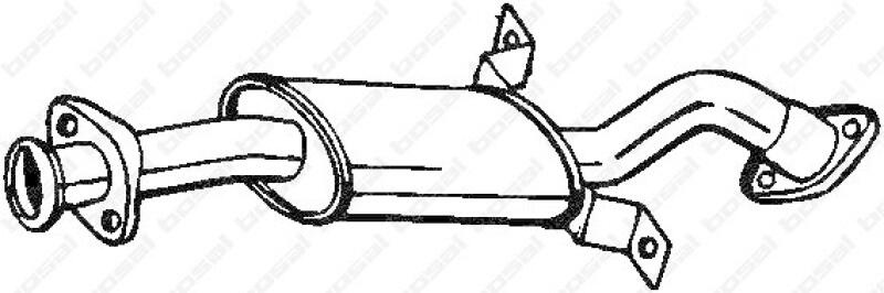 BOSAL Front Silencer
