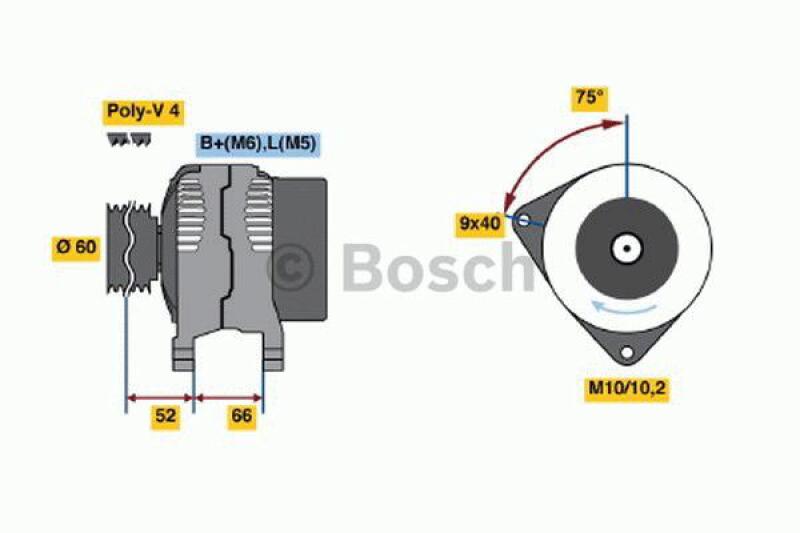 BOSCH Alternator