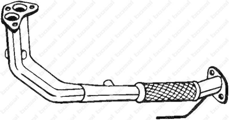 BOSAL Exhaust Pipe
