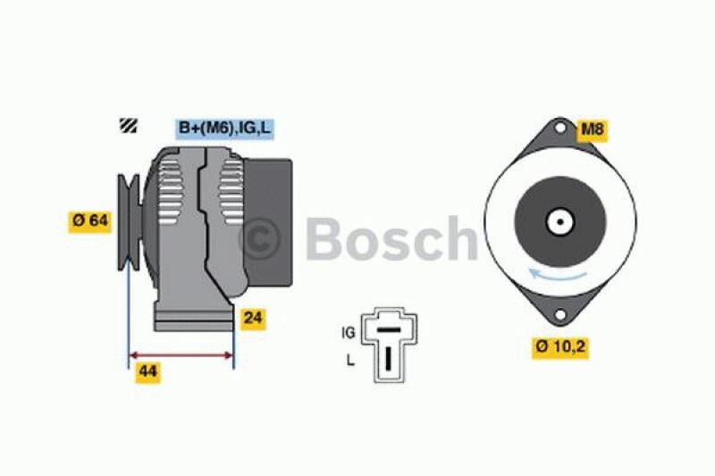 BOSCH Alternator