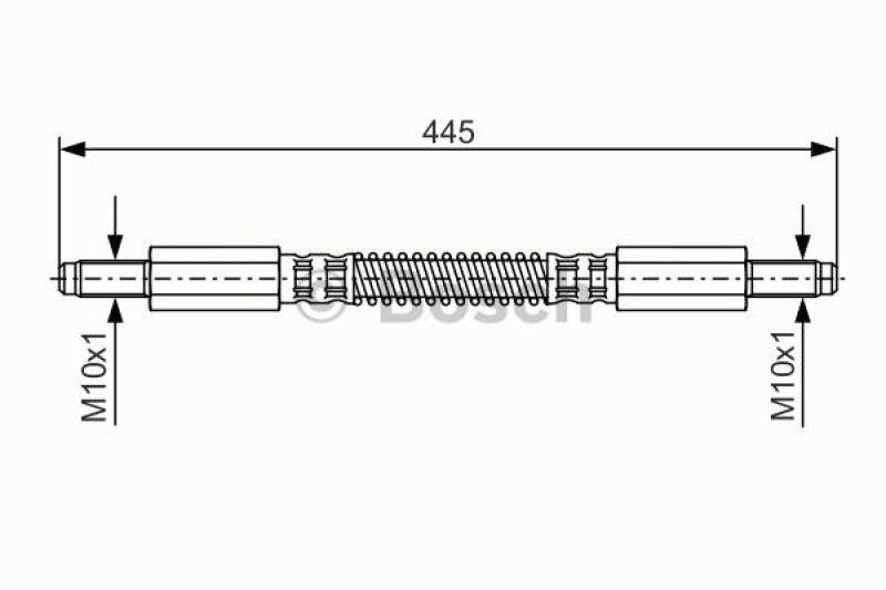 BOSCH Bremsschlauch