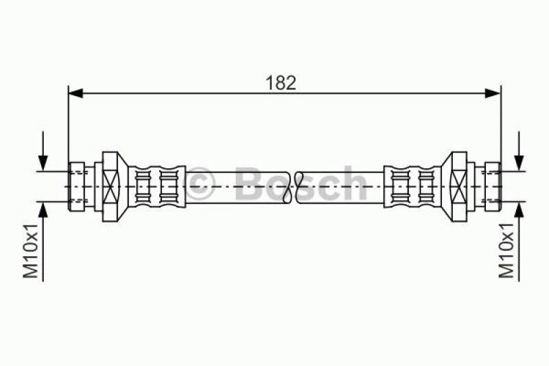 BOSCH Bremsschlauch