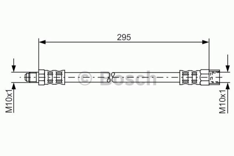 BOSCH Bremsschlauch