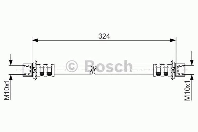 BOSCH Bremsschlauch