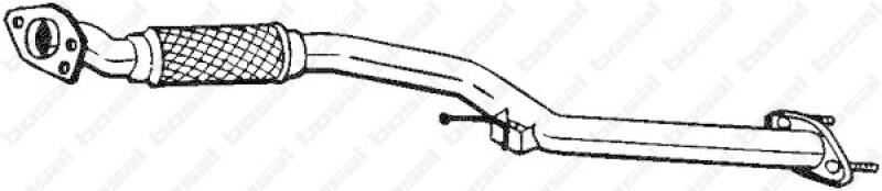 BOSAL Exhaust Pipe