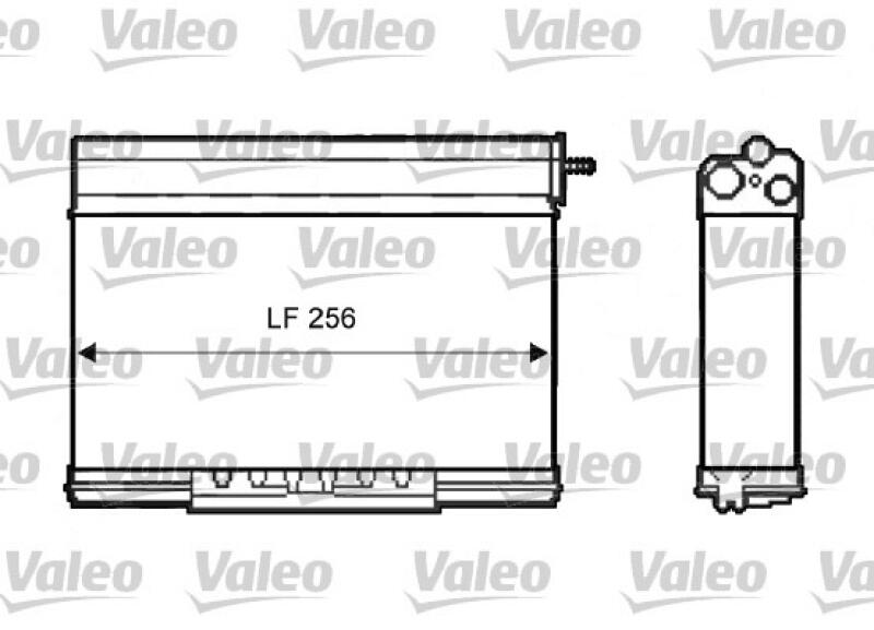 VALEO Heat Exchanger, interior heating