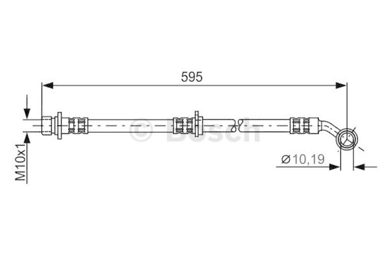 BOSCH Bremsschlauch