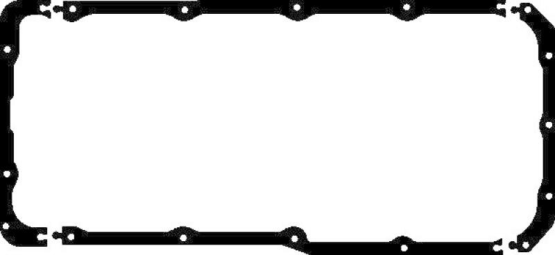 ELRING Gasket, wet sump