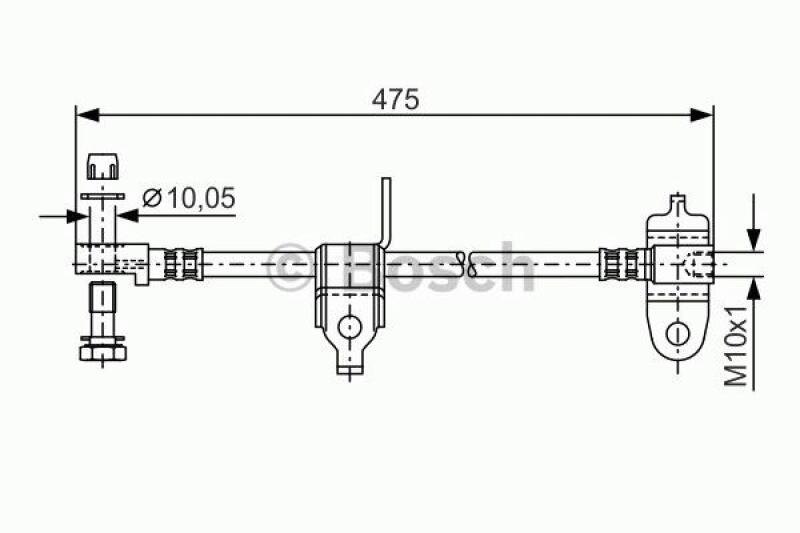 BOSCH Bremsschlauch