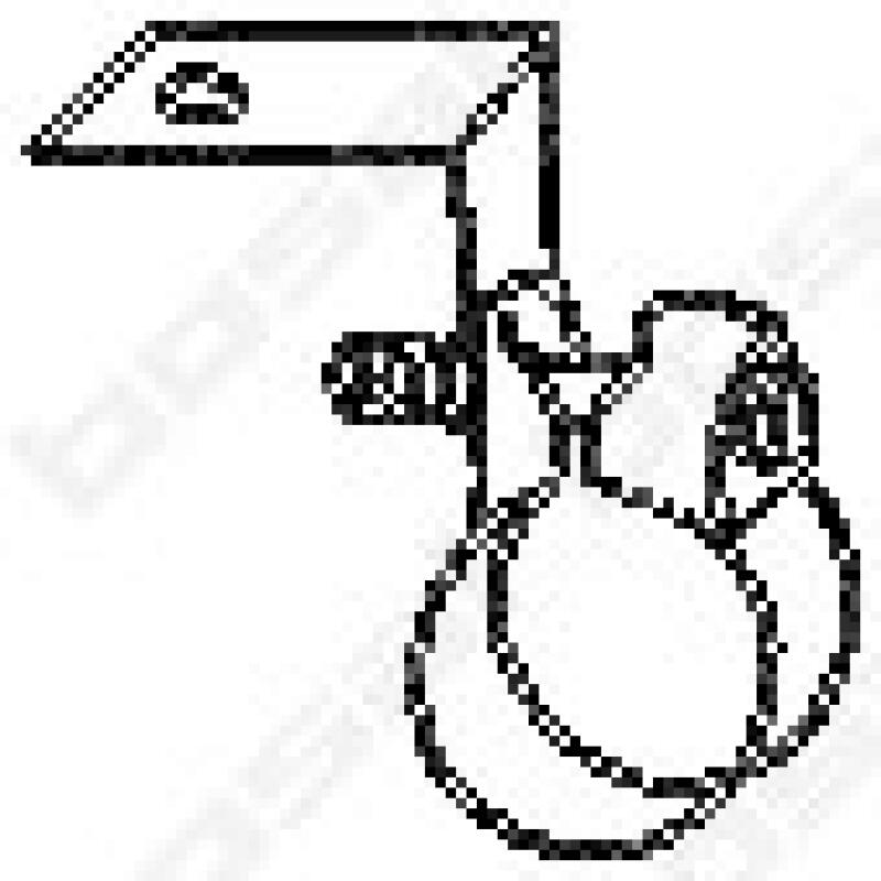 BOSAL Halter, Abgasanlage