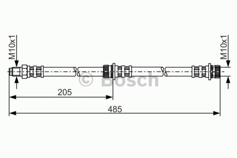 BOSCH Bremsschlauch