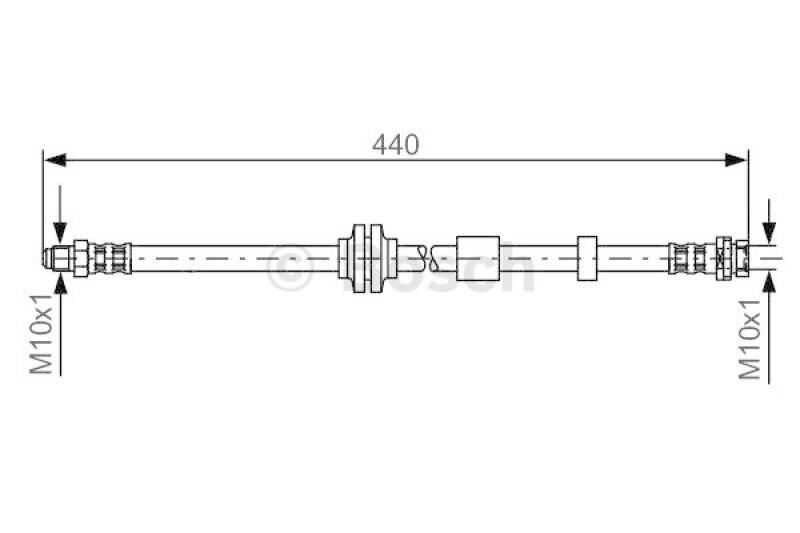 BOSCH Bremsschlauch 1 987 481 059