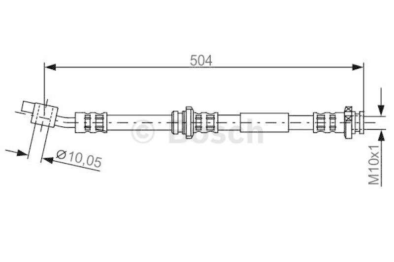 BOSCH Bremsschlauch 1 987 476 995
