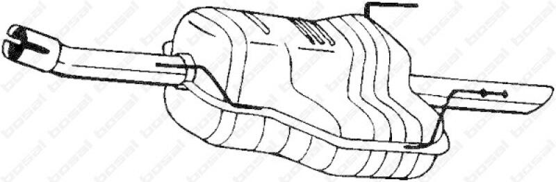 BOSAL Endschalld&auml;mpfer 185-307