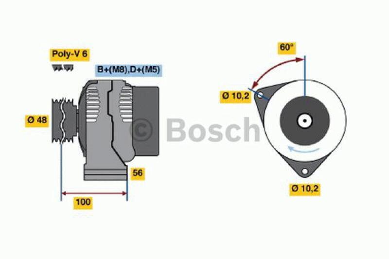 BOSCH Alternator