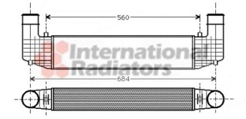 Intercooler, charger