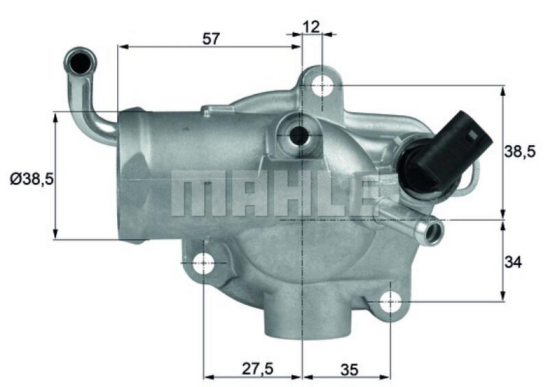 BEHR Thermostat für Kühlmittel / Kühlerthermostat