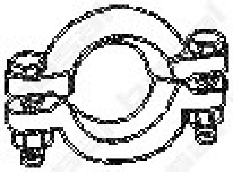 BOSAL Clamp, exhaust system