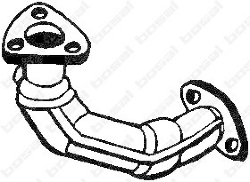BOSAL Exhaust Pipe