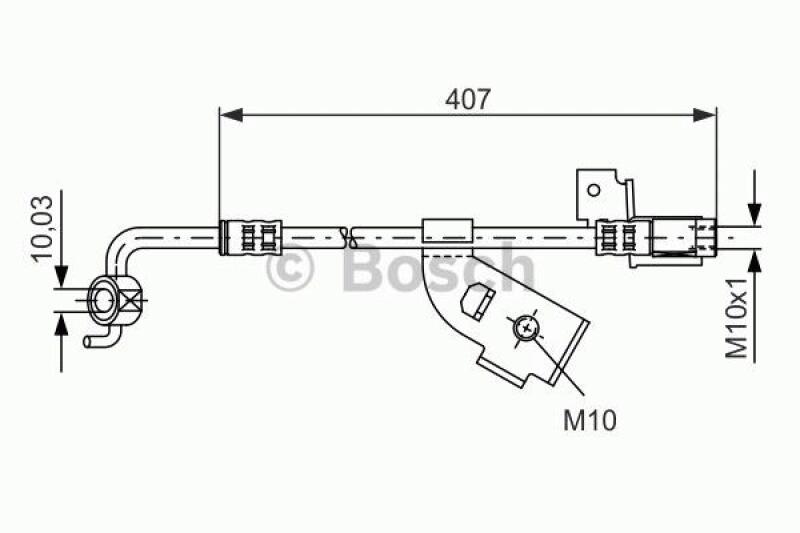 BOSCH Bremsschlauch