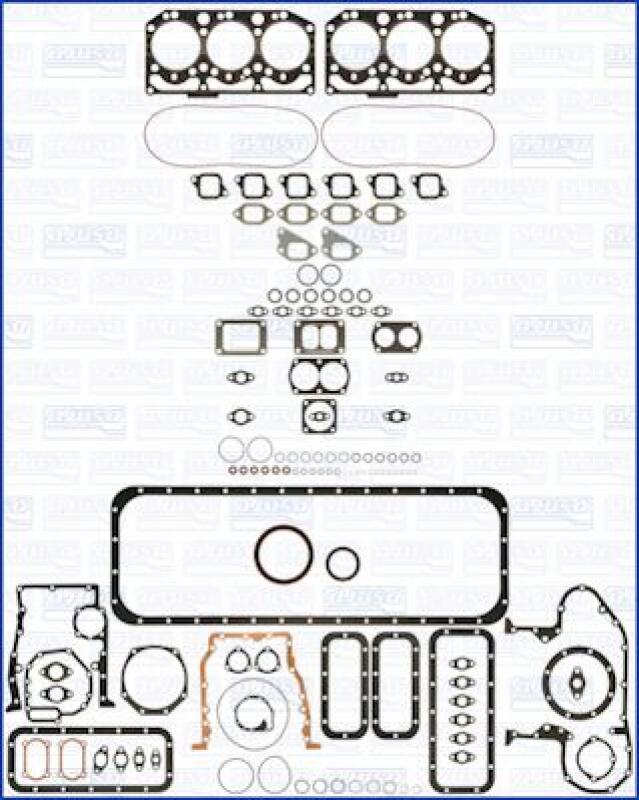 AJUSA Full Gasket Set, engine FIBERMAX