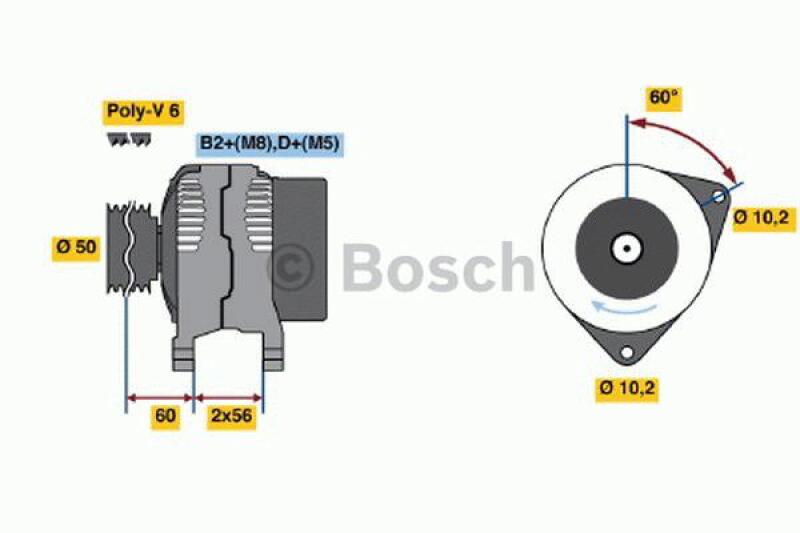 BOSCH Alternator