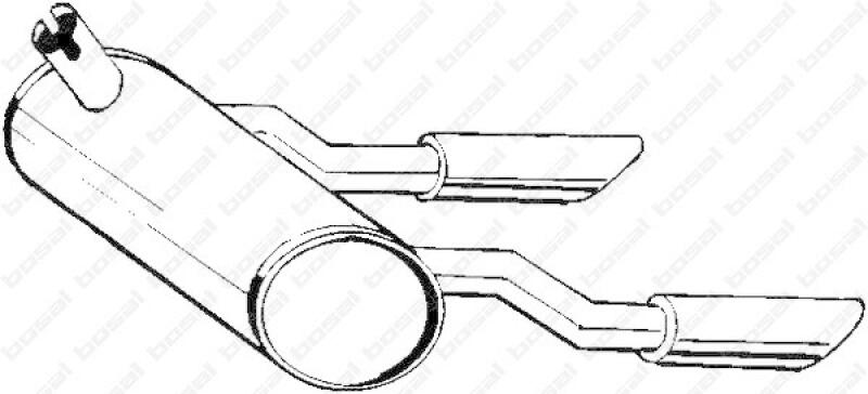 BOSAL Endschalld&auml;mpfer