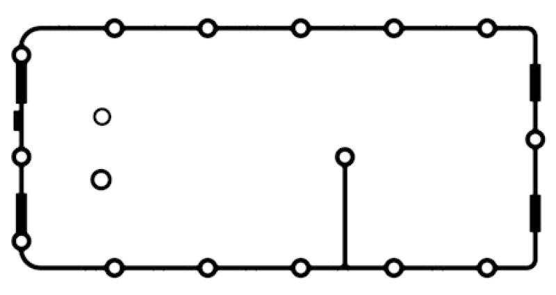 AJUSA Gasket Set, cylinder head cover