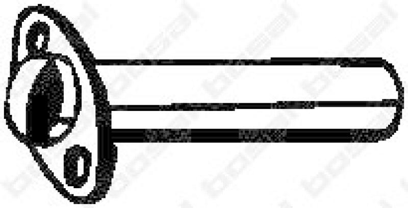 BOSAL Exhaust Pipe