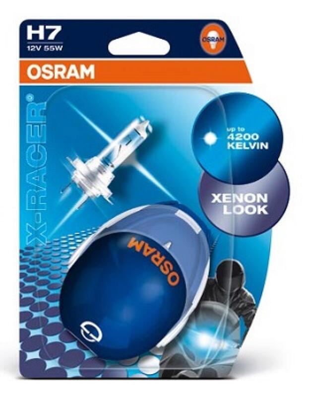 OSRAM Glühlampe, Fernscheinwerfer X-RACER